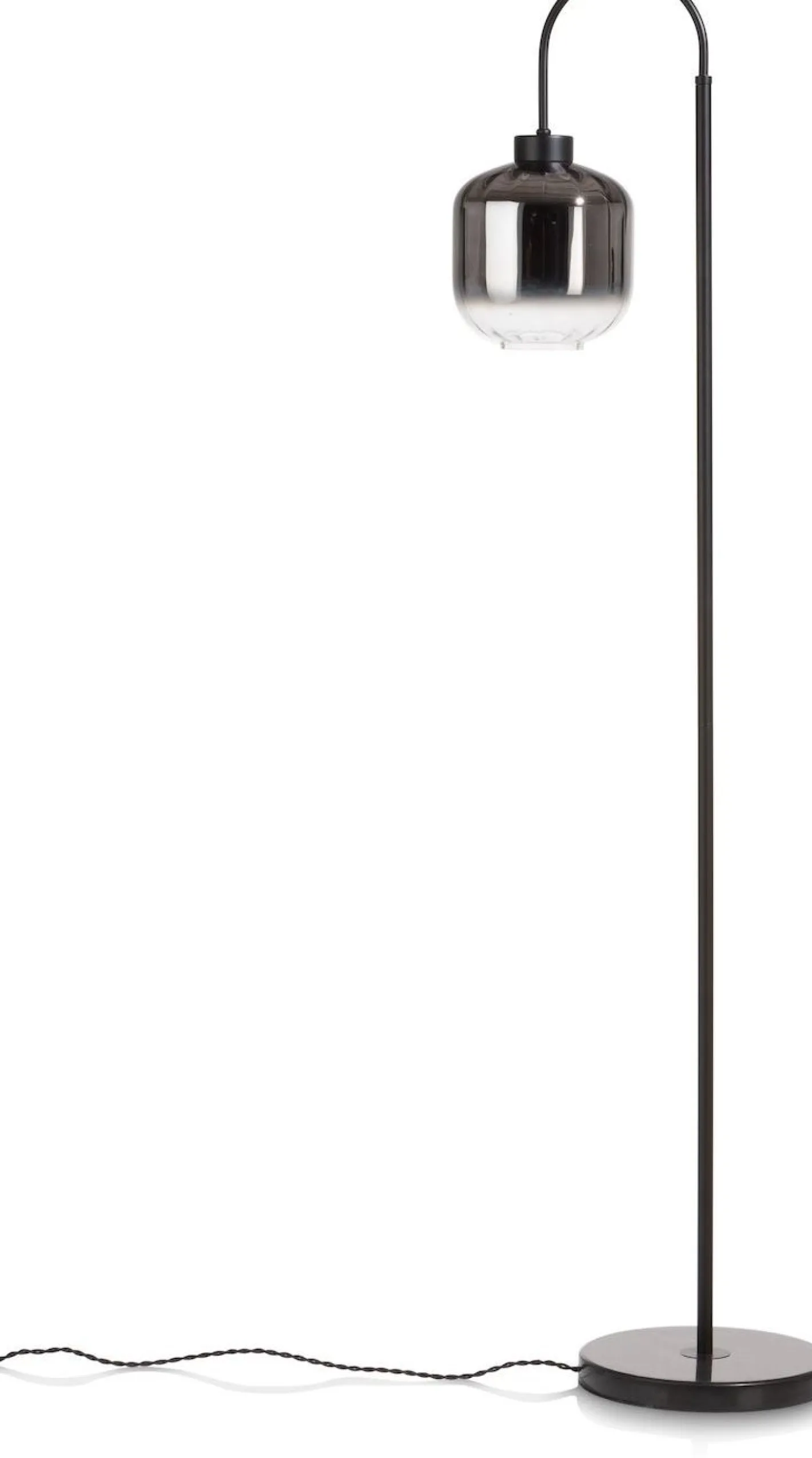 New COCO maison Essex Vloerlamp Zwart, Antraciet