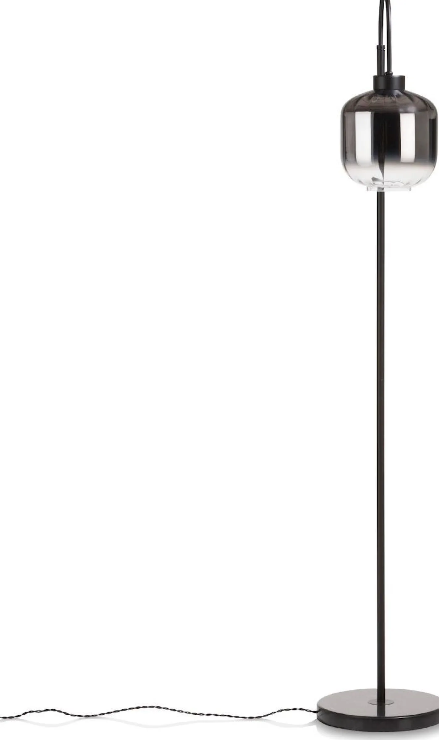 New COCO maison Essex Vloerlamp Zwart, Antraciet