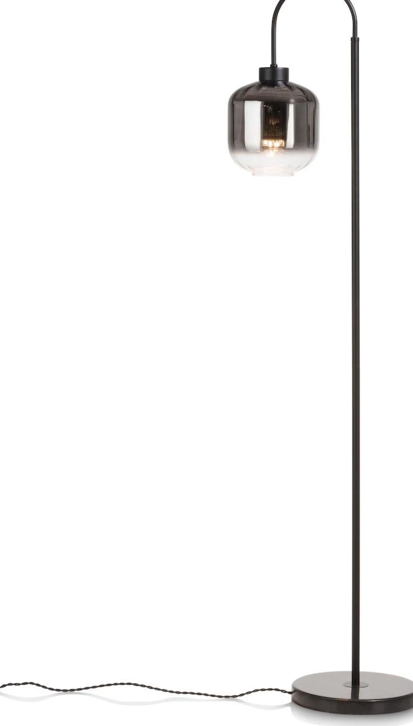 New COCO maison Essex Vloerlamp Zwart, Antraciet