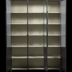 Sale WOOOD Exhibit 3-deurs Vitrinekast Black