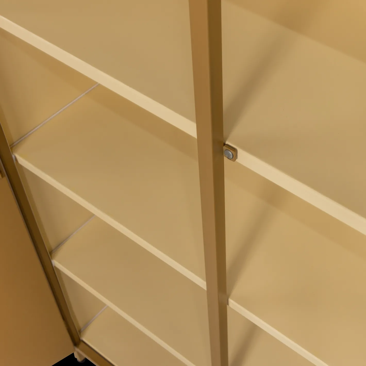 Discount WOOOD Exhibit 2-deurs Vitrinekast Honey Yellow