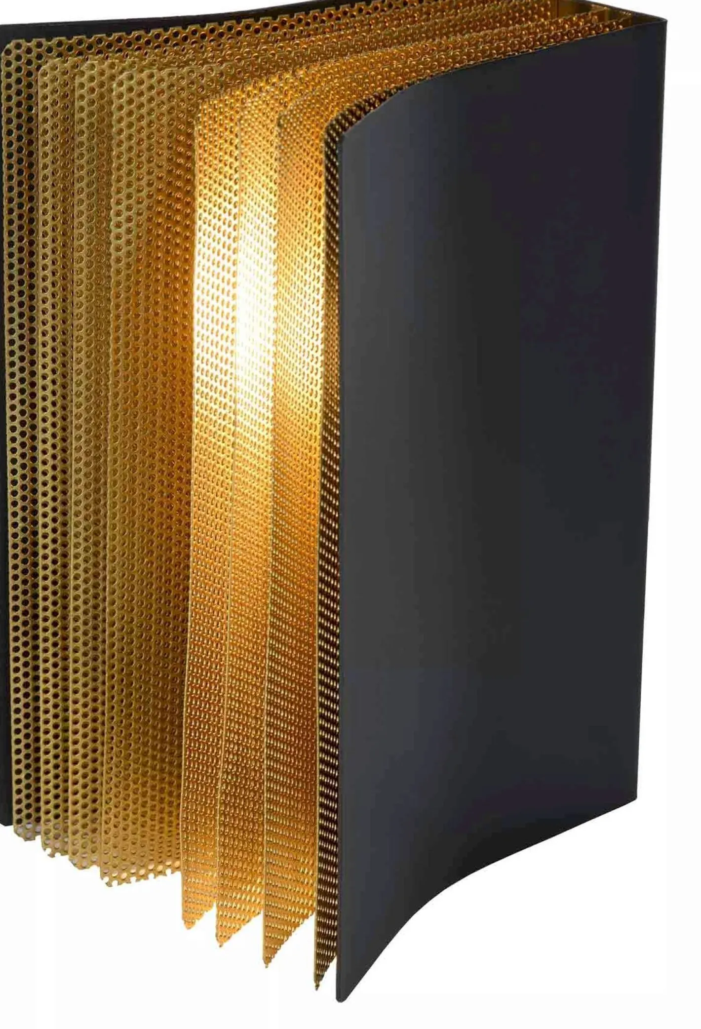 Clearance Lucide Extravaganza Livret Tafellamp Zwart, Goud
