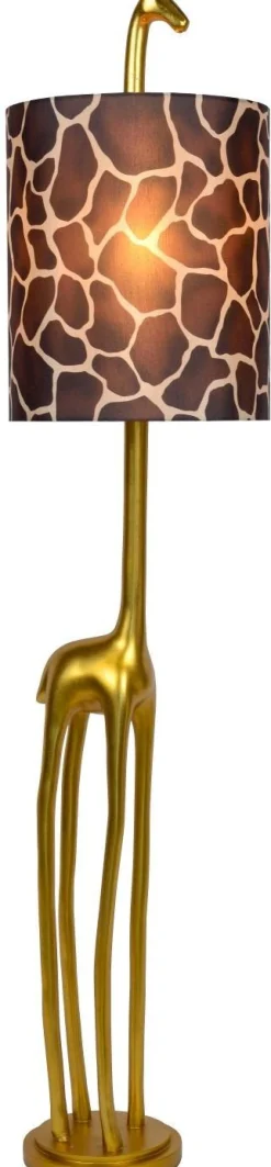 New Lucide Extravaganza Miss Tall Vloerlamp Goud, Bruin