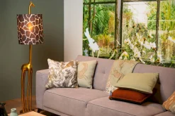 New Lucide Extravaganza Miss Tall Vloerlamp Goud, Bruin