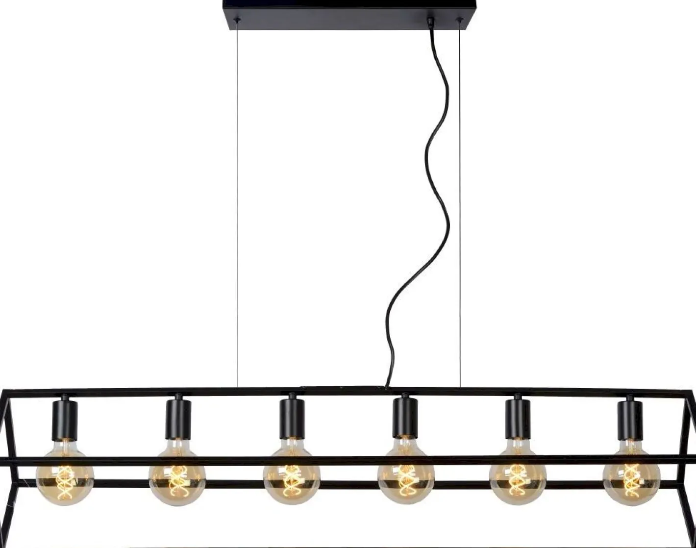 Sale Lucide Fabian Hanglamp Zwart