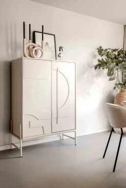 Hot Zuiver Faces Opbergkast Beige