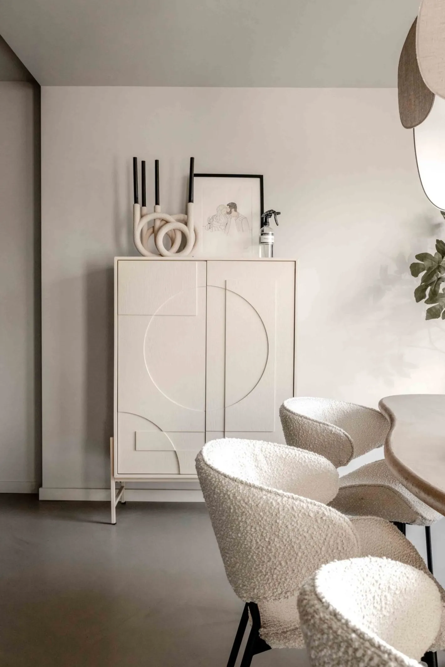 Hot Zuiver Faces Opbergkast Beige