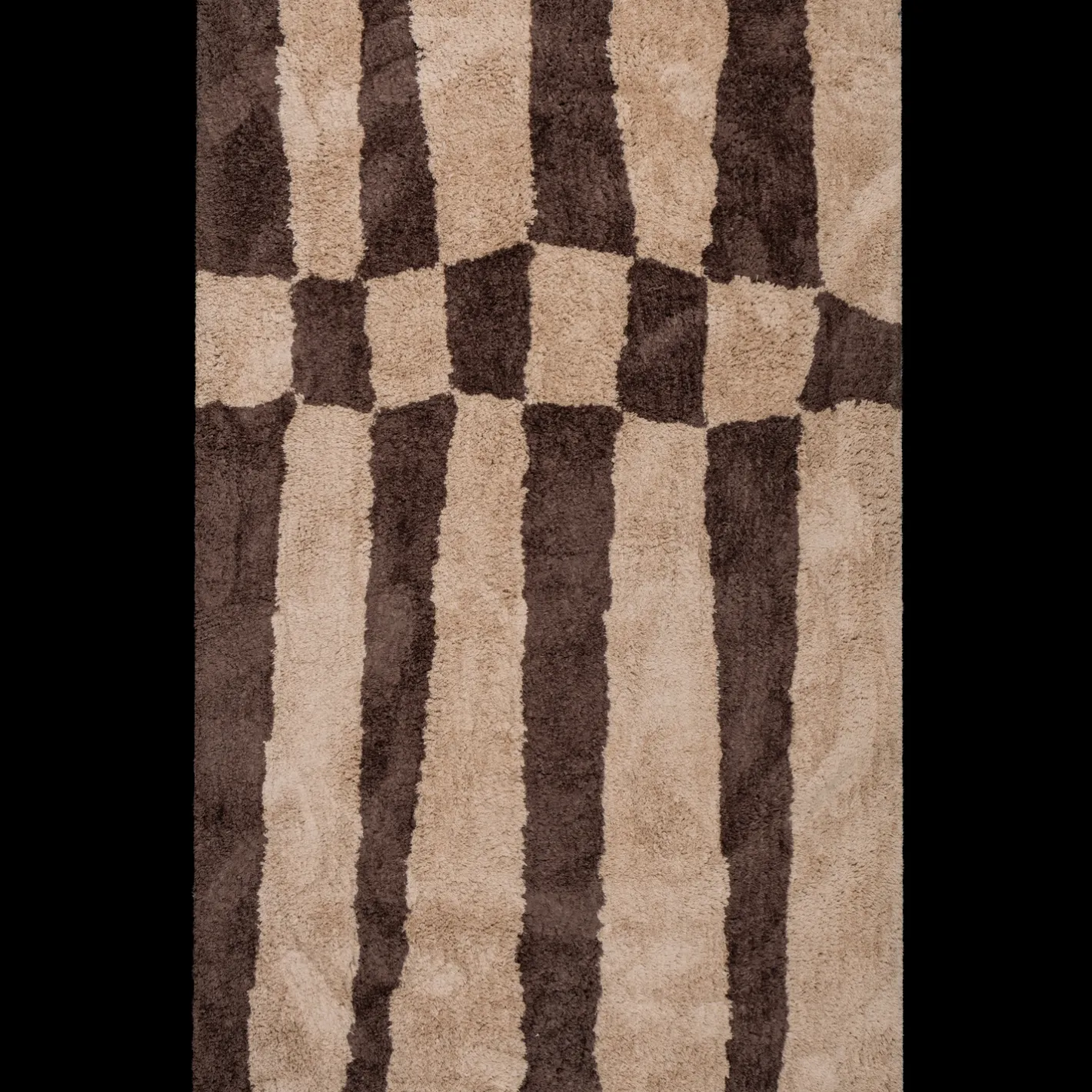 Discount WOOOD Fafa Vloerkleed Natural, Brown