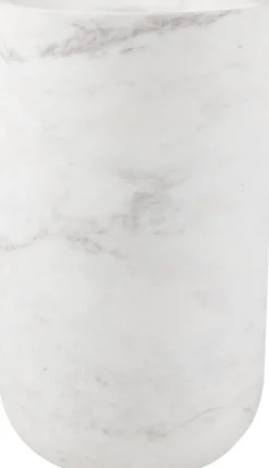 Best Zuiver Fajen Marble Vaas White