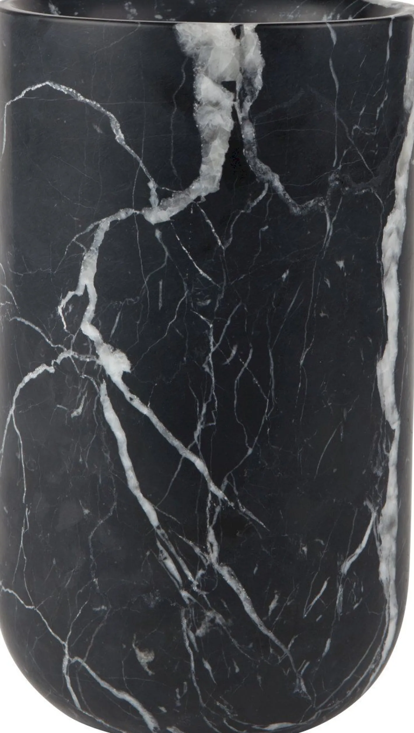 Outlet Zuiver Fajen Marble Vaas Black