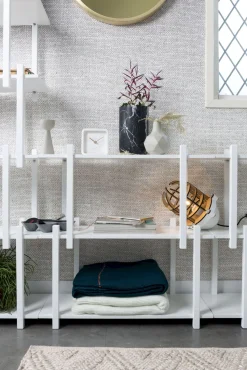 Outlet Zuiver Fajen Marble Vaas Black