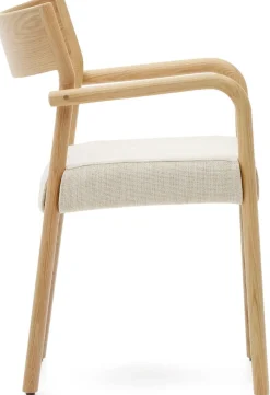Best Kave Home Falconera Armstoel Beige, Naturel