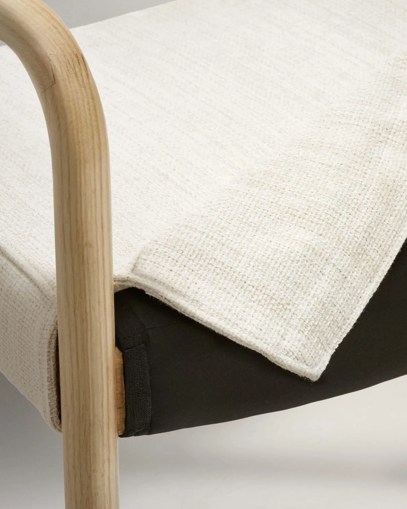 Best Kave Home Falconera Armstoel Beige, Naturel