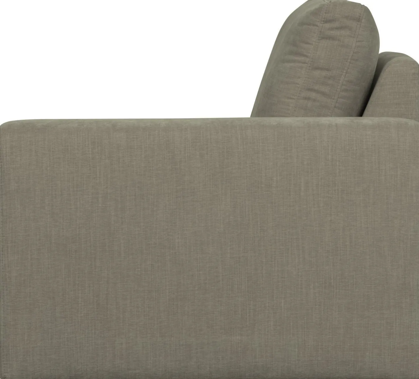Outlet vtwonen Family 1-zits met arm rechts Elementenbank Warm Grey