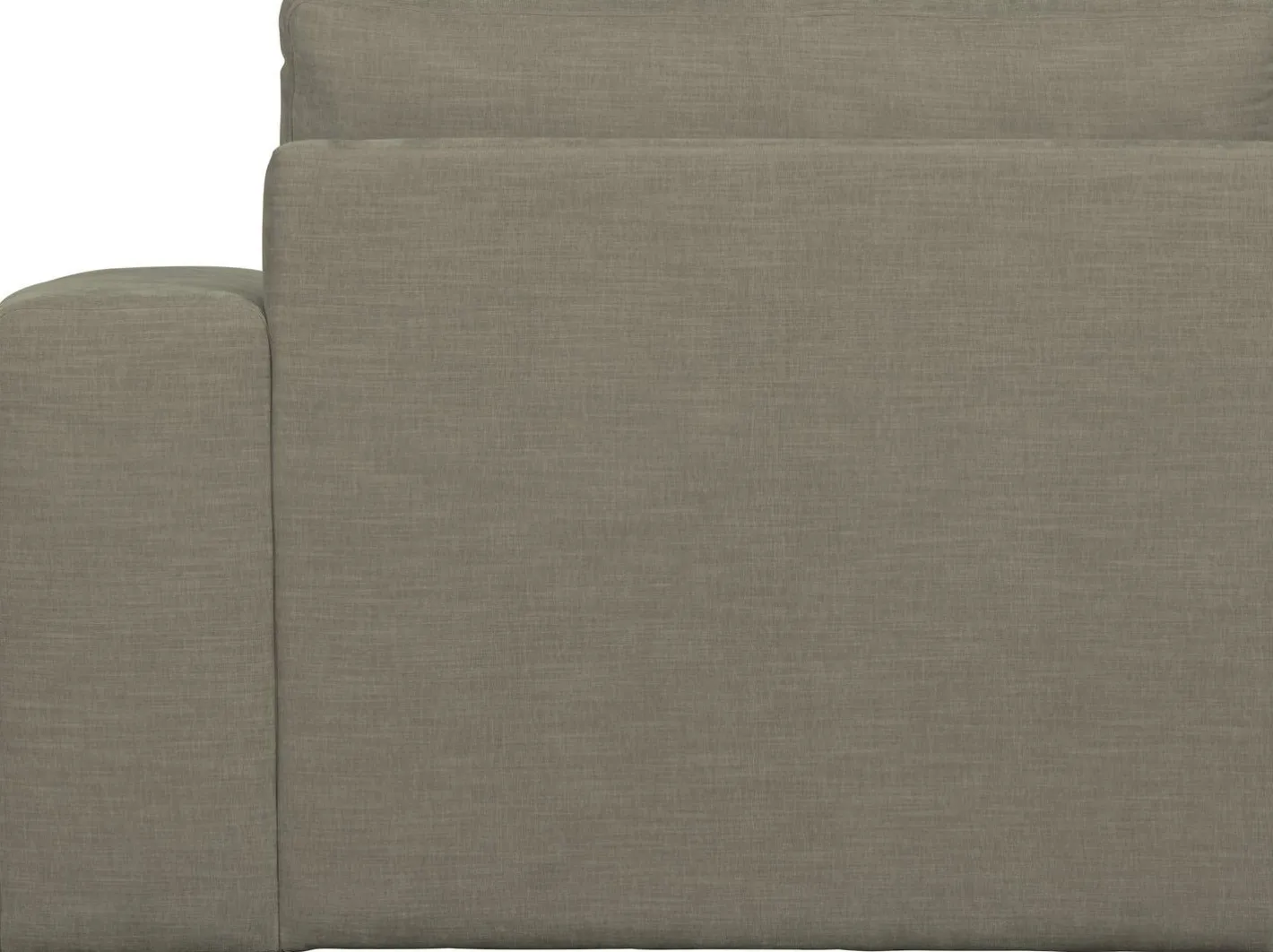 Outlet vtwonen Family 1-zits met arm rechts Elementenbank Warm Grey