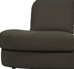 Discount vtwonen Family 1-zits ronde hoek links Elementenbank Anthracite