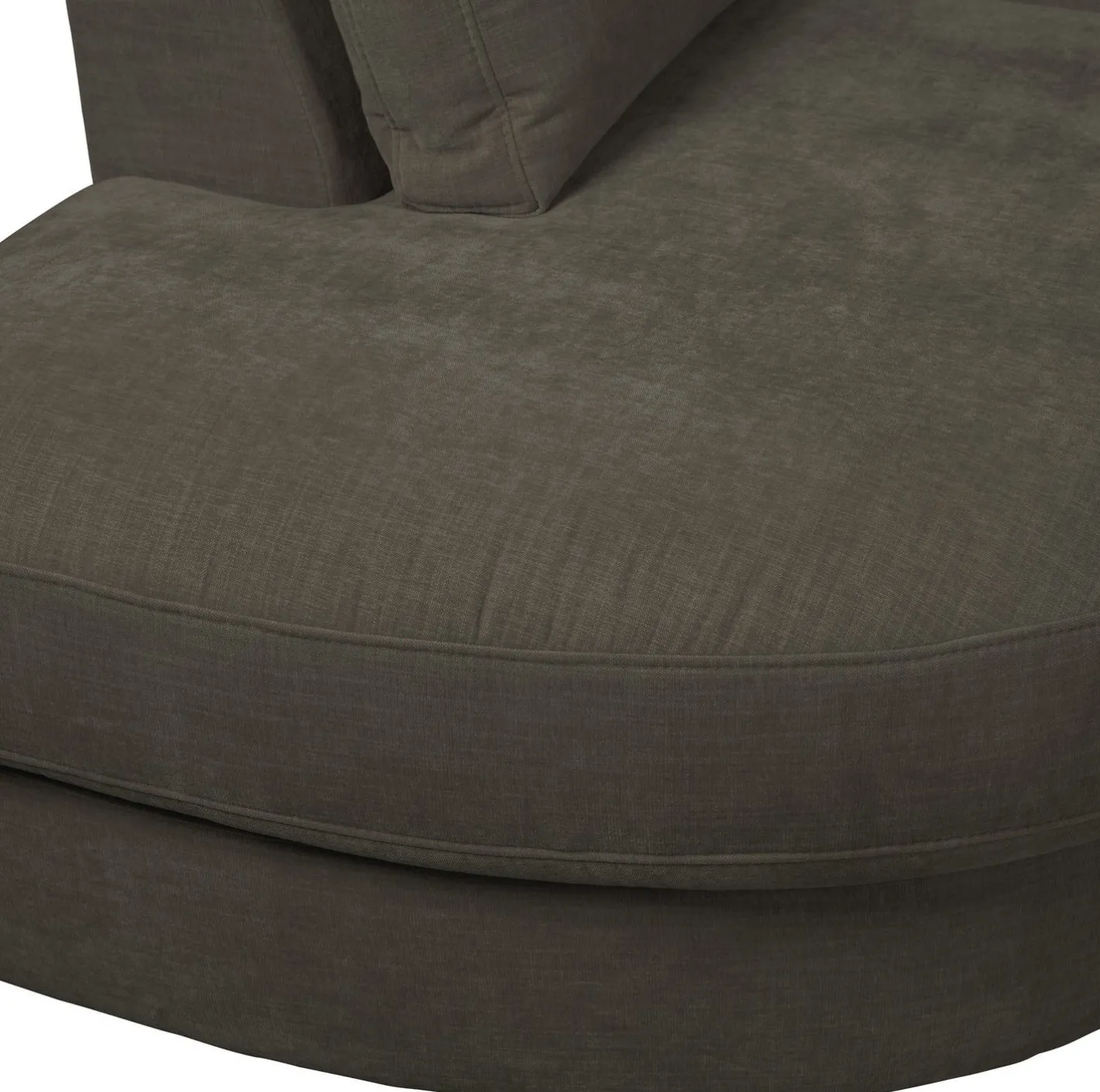 Discount vtwonen Family 1-zits ronde hoek links Elementenbank Anthracite