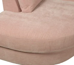 Clearance vtwonen Family 1-zits ronde hoek links Elementenbank Pink