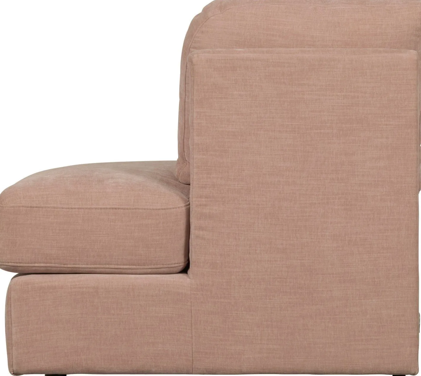 Online vtwonen Family 1-zits ronde hoek rechts Elementenbank Pink