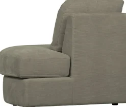 Hot vtwonen Family 1-zits ronde hoek rechts Elementenbank Warm Grey