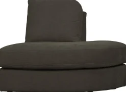 Clearance vtwonen Family 1-zits ronde hoek rechts Elementenbank Anthracite