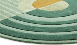 Sale Brinker Carpets Fano Girare Vloerkleed Green