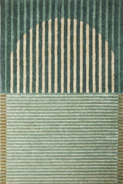 Sale Brinker Carpets Fano Vloerkleed Green
