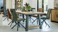 Outlet Henders en Hazel Farmland Eettafel Railway Brown