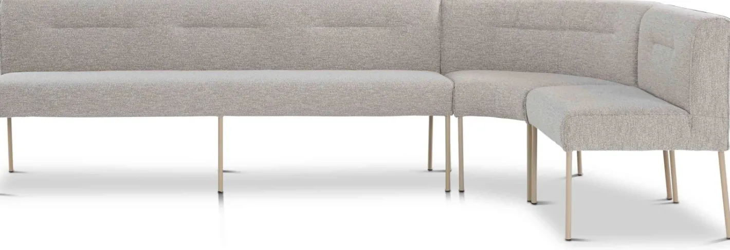 Outlet Eijerkamp Collectie Febe Hoek Eetkamerbank Natural