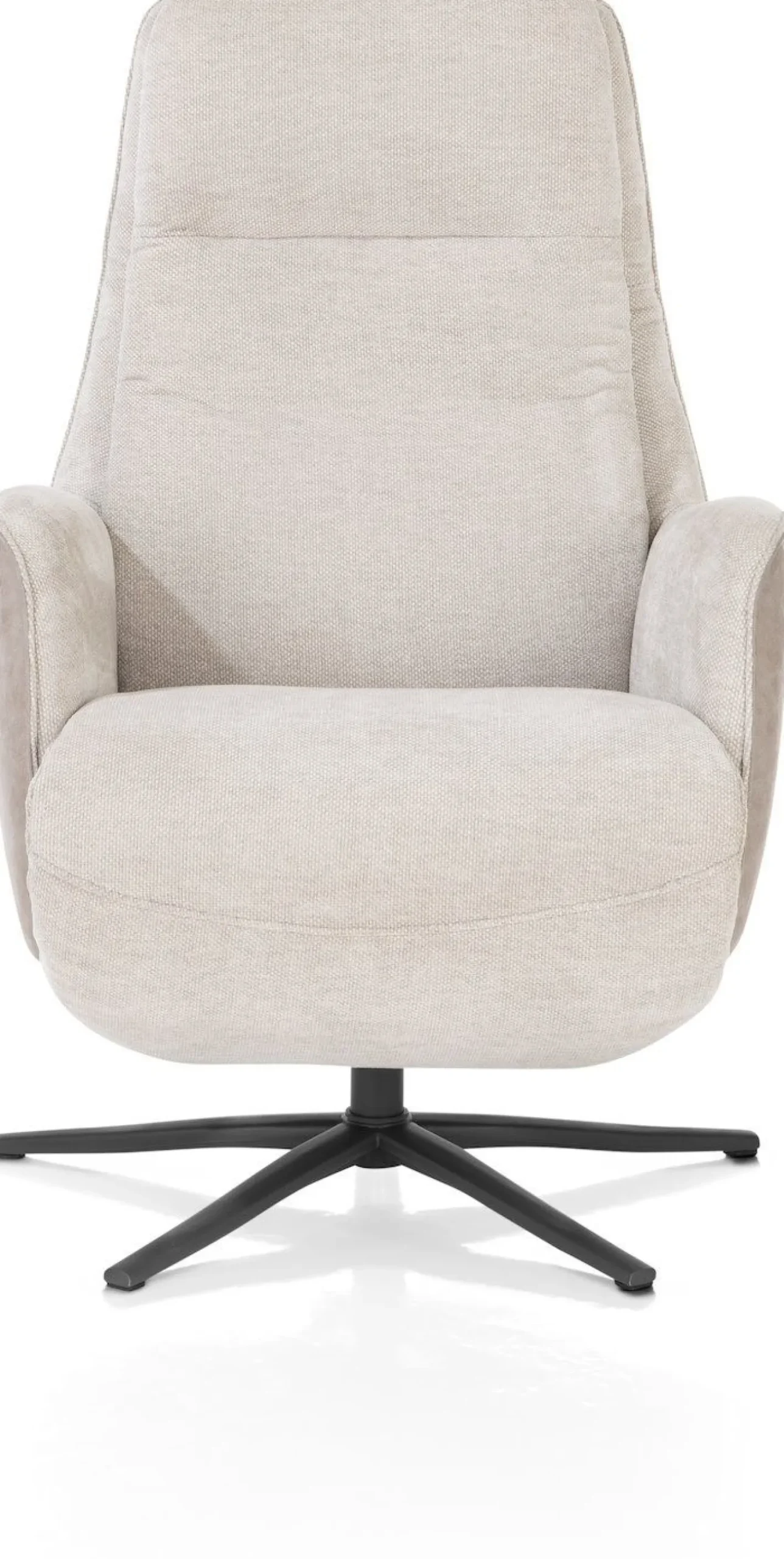Outlet Henders en Hazel Felino Incl. Accu Relaxfauteuil Kiezel