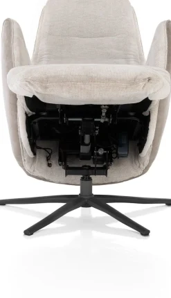 Outlet Henders en Hazel Felino Incl. Accu Relaxfauteuil Kiezel