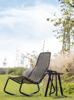 WOOOD Fer Tuin Bijzettafel Black