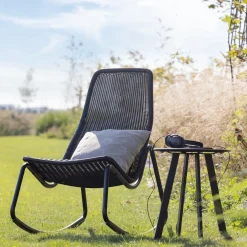 WOOOD Fer Tuin Bijzettafel Black