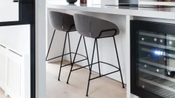 Best Zuiver Feston (set van 2) Barkruk Fab Grey