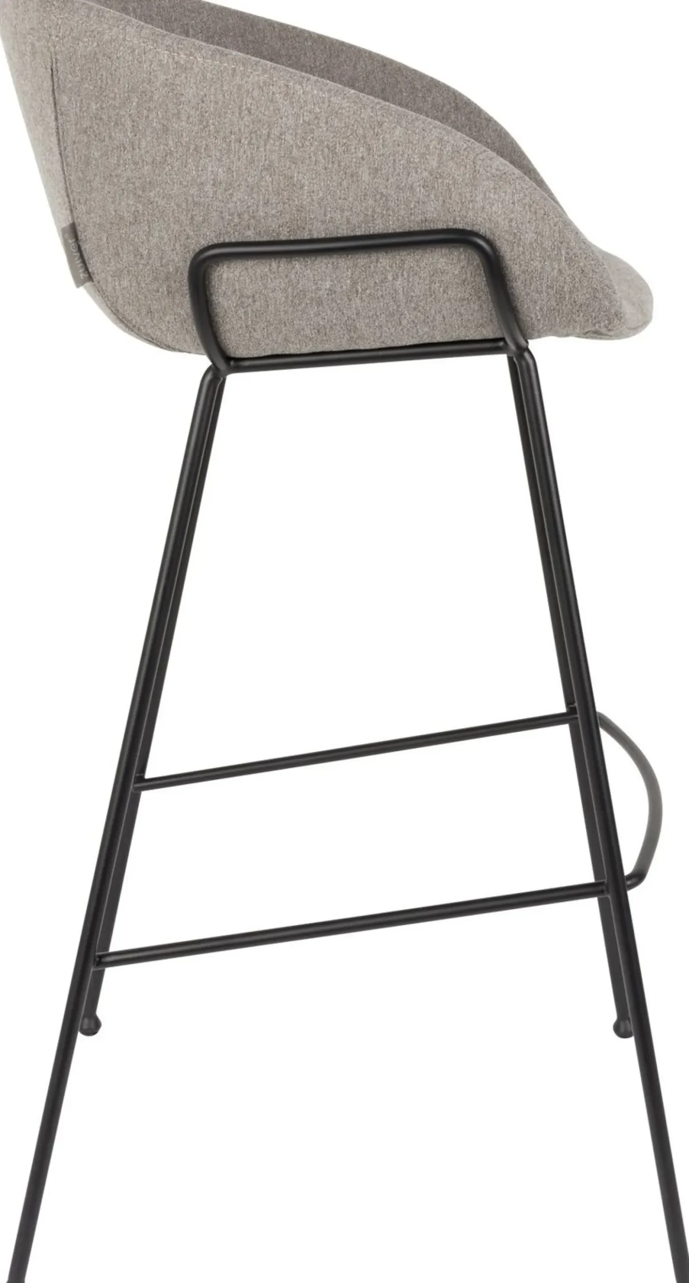 Best Zuiver Feston (set van 2) Barkruk Fab Grey
