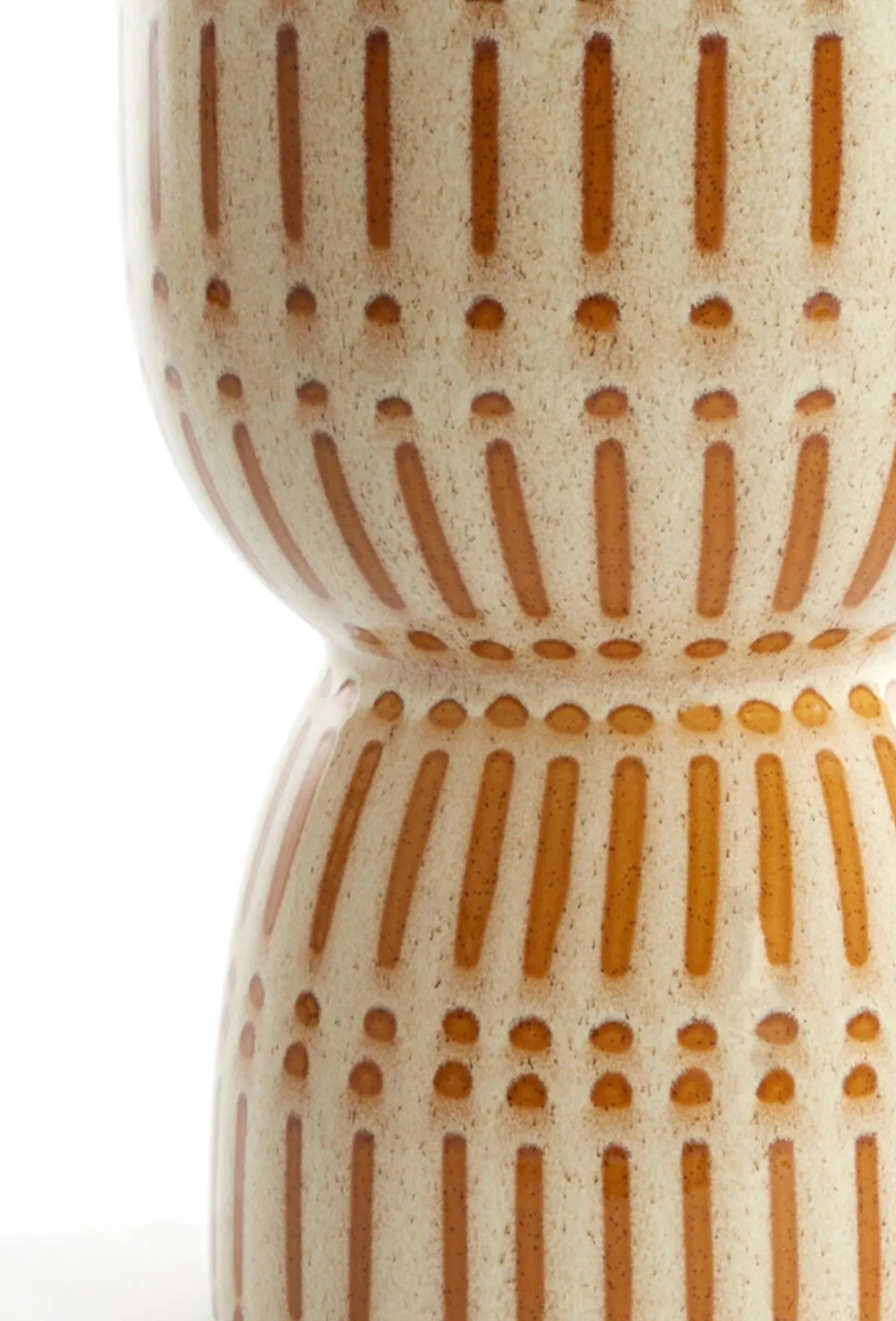 Hot Eijerkamp Collectie Finca Bijzettafel Crème, bruin
