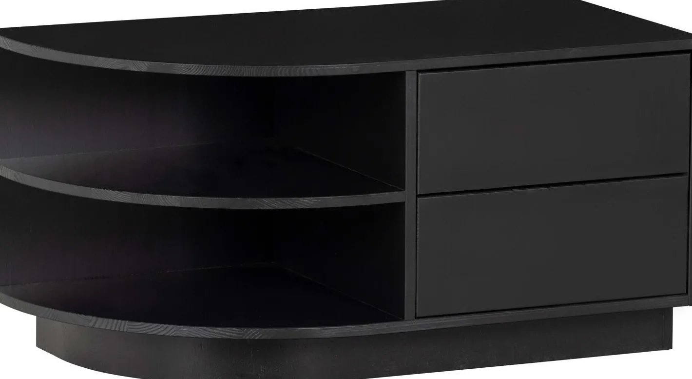 Outlet WOOOD Finca Links TV-meubel Deep Black