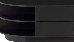 Outlet WOOOD Finca Links TV-meubel Deep Black
