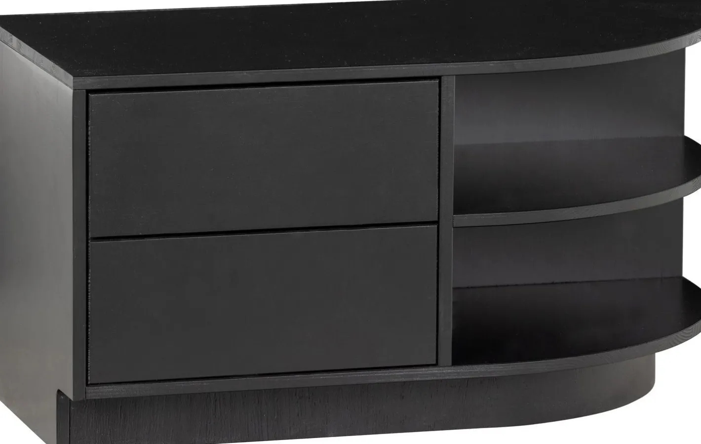 Online WOOOD Finca Rechts TV-meubel Deep Black