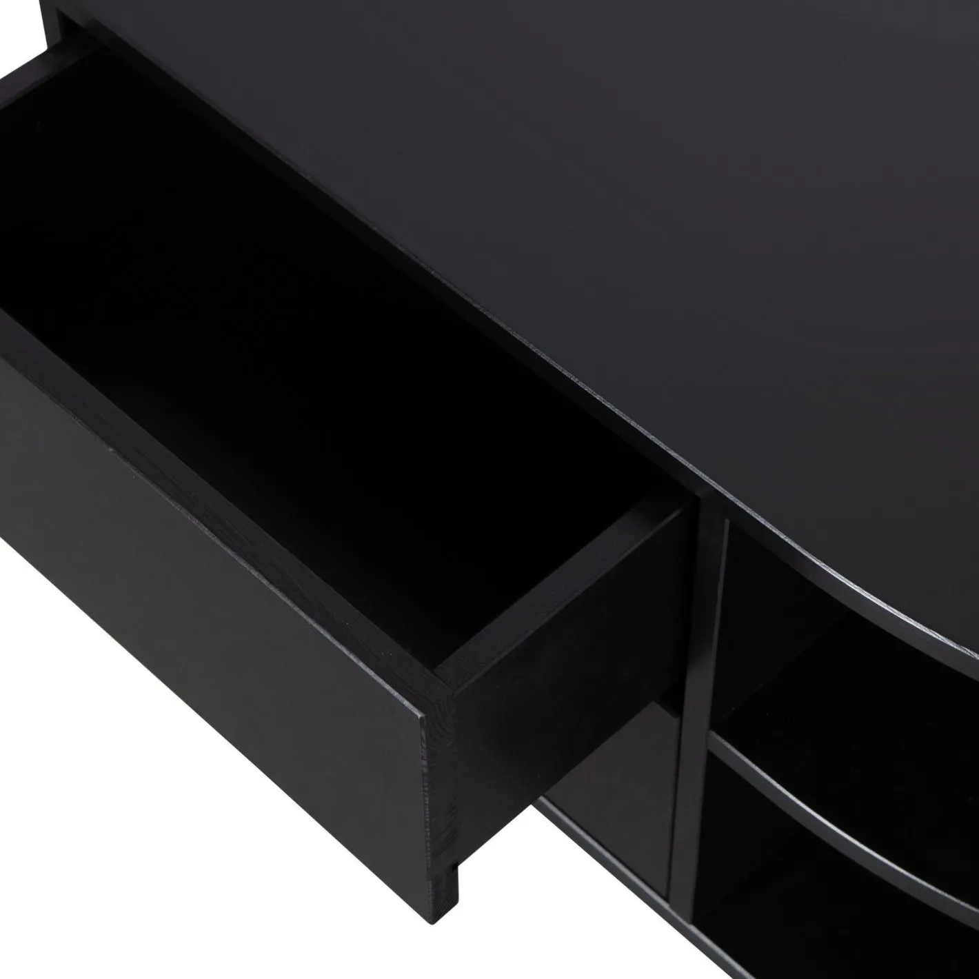 Online WOOOD Finca Rechts TV-meubel Deep Black