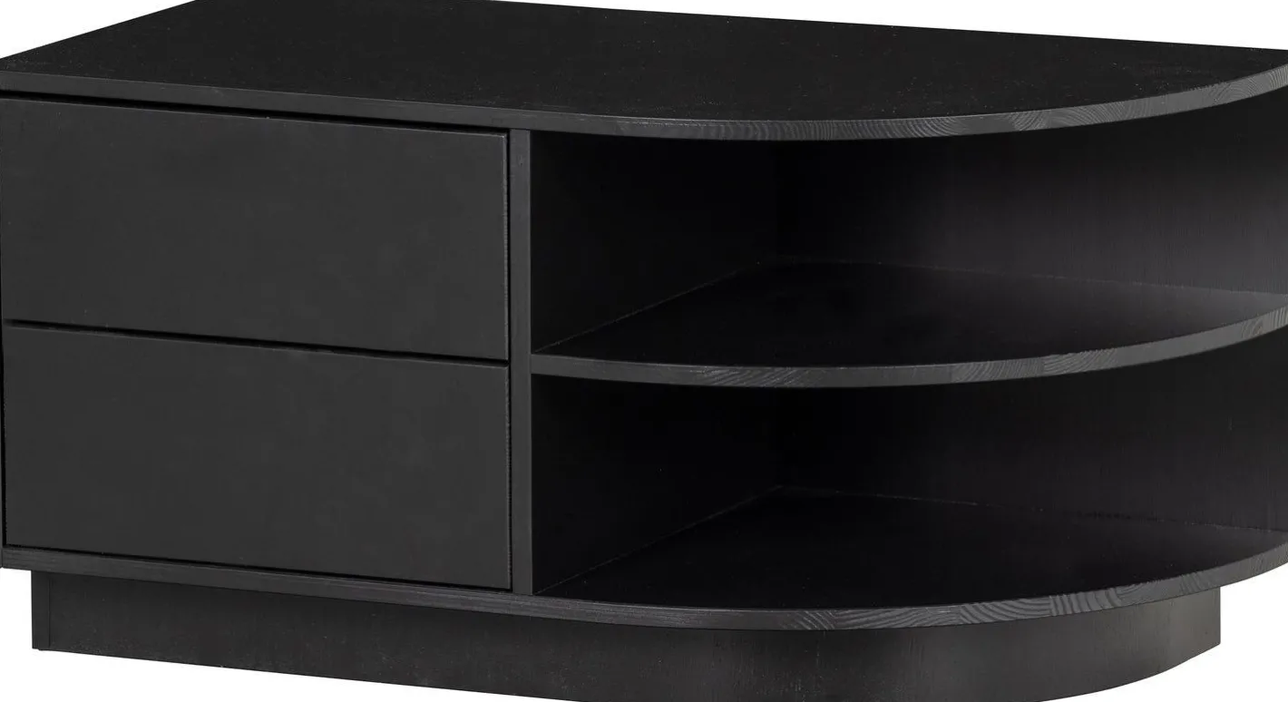 Online WOOOD Finca Rechts TV-meubel Deep Black