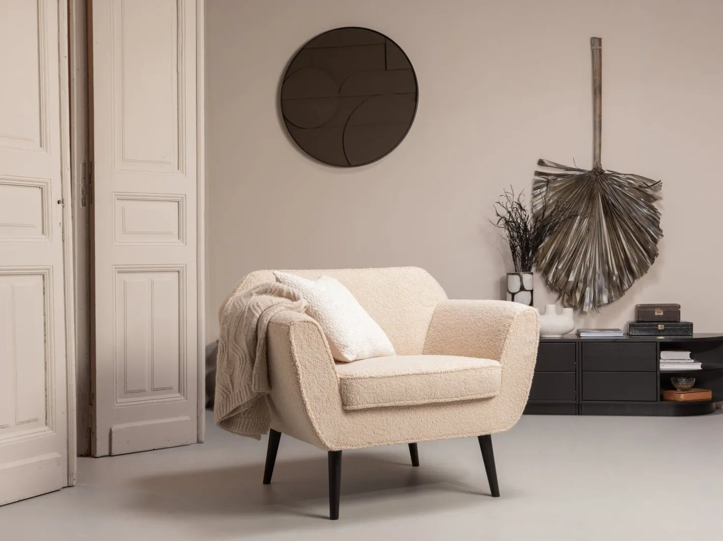 Online WOOOD Finca Rechts TV-meubel Deep Black
