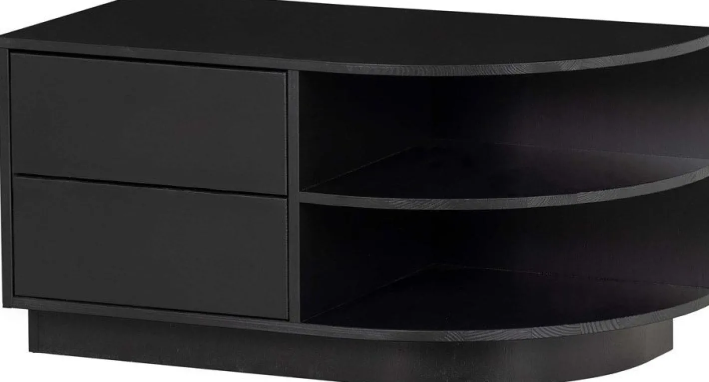 Online WOOOD Finca Rechts TV-meubel Deep Black