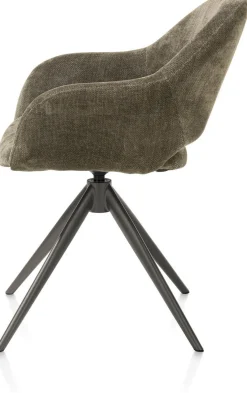 Sale XOOON Finn Armstoel Donkergroen