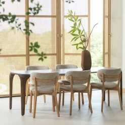 Sale WOOOD Fiore Eettafel Donkerbruin