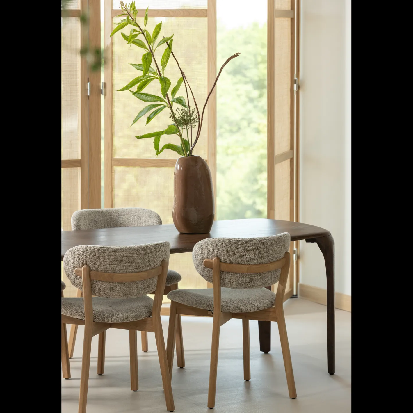Sale WOOOD Fiore Eettafel Donkerbruin