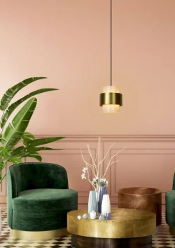 New Lucide Firmin Hanglamp Goud