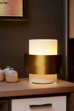 Clearance Lucide Firmin Tafellamp Goud