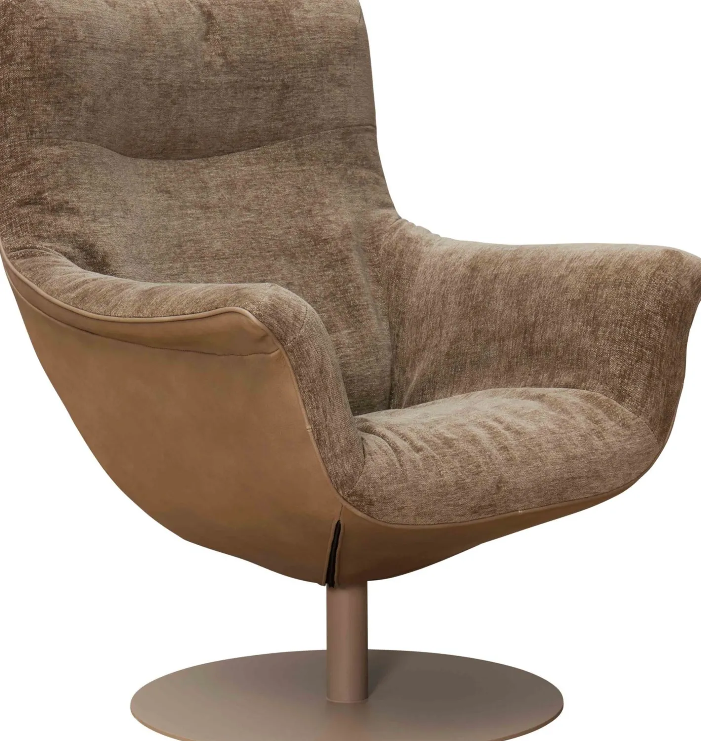 Hot LABEL Vandenberg First Lady Fauteuil Stone, Shitake