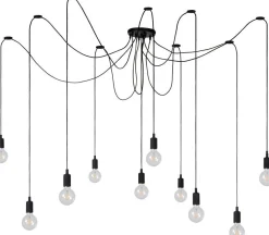 Online Lucide Fix Hanglamp Zwart
